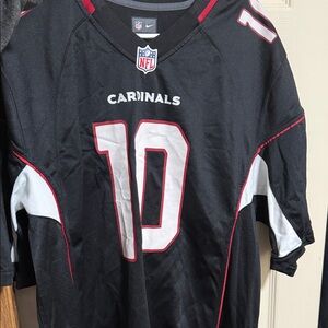 Nike Cardinals Black and Red Jersey